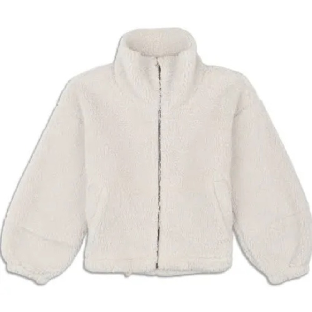 Lululemon Cinchable Fleece Zip Up